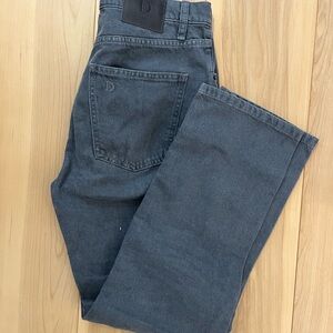 Women's Classic Gray Straight Leg Jeans